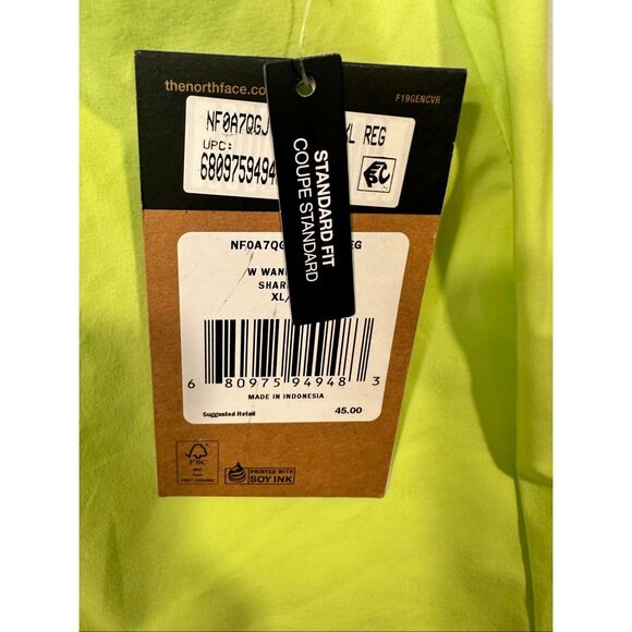 The North Face Women's Wander Brief Shorts Sharp Green Size XL, NWT - Picture 6 of 8